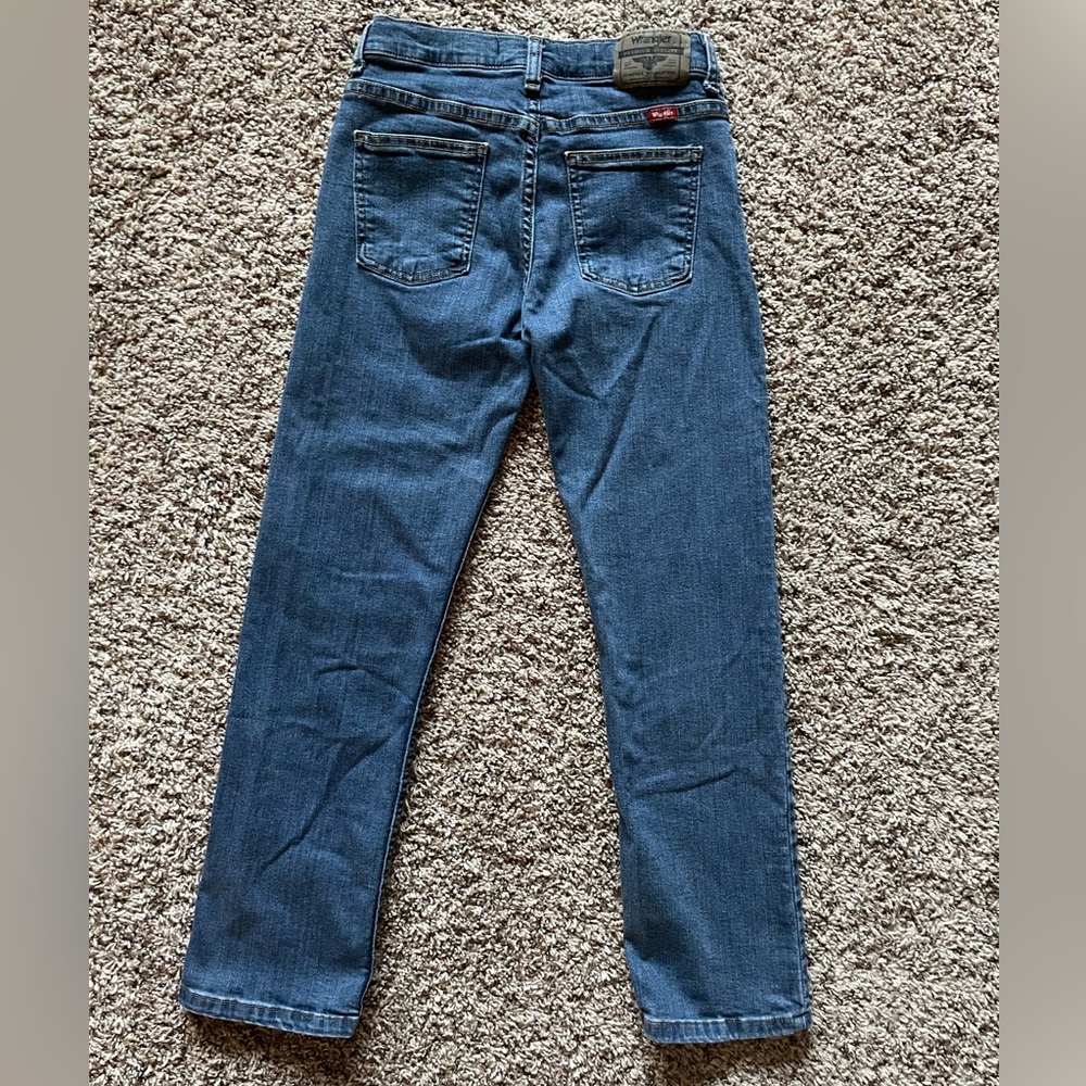 Wrangler Classic Straight Jeans Boys Size 12 Regular EUC